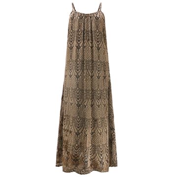 Liberté - Lala Strap Dress - Brown Black